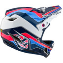 Troy Lee Designs D4 AS Polyacrylite Bl/Wht MTB Helmet