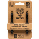 WTB TCS AL Max-Flow Black 44mm Presta Valve Pair