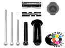 Granite Design Stash Inside Multi-Tool Kit Tapered Steerer w/42mm Cap  - Orange