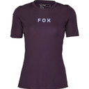Fox Ranger Wordmark Dark Purple Womens SS Jersey