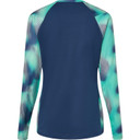 Oakley Womens Maven Coast LS Jersey Organic Spots Mint Green