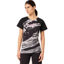 Oakley Womens Seeker Airline SS Jersey Duality Swirl Gr/Bk