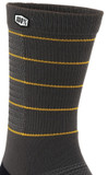 100% Advocate Performance Socks Charcoal/Mustard