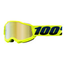 100% Accuri 2 Youth MTB Goggles Mirror Gold Lens Fluo Yellow