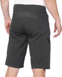 100% Airmatic Shorts Charcoal Size