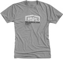 100% Assent Tech Tee Grey Heather Small