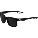 100% Centric Sunglasses Matte Black/Smoke Lens