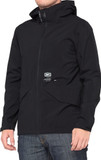 100% Hydromatic Parka Waterproof Jacket Black 2021 Small