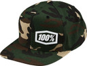 100% Machine Snapback Hat Camo