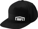 100% Nemesis Youth Snapback Hat Black