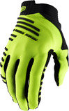 100% R-Core Gloves Fluro Yellow X-Large