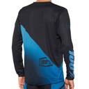 100% R-Core X LS DH Jersey Black/Slate Blue 2022