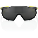 100% Racetrap Sunglasses Gloss Black (Smoke Lens)
