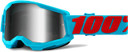 100% Strata 2 MTB Goggles Summit/Mirror Silver Lens