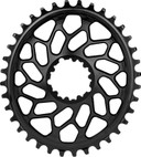 absoluteBLACK CX1 Oval SRAM D/M 36T Traction Chainring Black