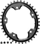 absoluteBLACK Narrow Wide Oval CX 110 5B Chainring Black