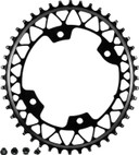 absoluteBLACK Oval 110BCD 48t 4B Chainring Black