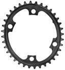 absoluteBLACK Oval 110BCD 4B 34t 2x Chainring Black