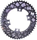 absoluteBLACK Oval Road 110BCD 5B 52T 2x Outer Traction Chainring Black