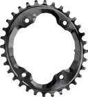 absoluteBLACK Oval Shimano XTR M9000 96BCD Narrow Wide 30T Chainring Black