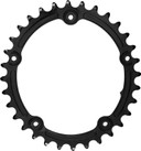 absoluteBLACK Premium Oval 110BCD 5B Inner 2x Chainring Black