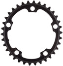 absoluteBLACK Premium Oval Road 110BCD 5B SRAM Inner 2x Chainring Black