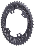 absoluteBLACK Premium Sub-Compact Oval 110BCD 4B Outer 2x Chainring Grey