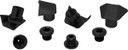absoluteBLACK Ultegra 6800 Narrow Wide Bolt and Cover Black