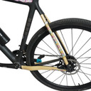 DyedBro Frame Protection Wrap Donuts Multicolour
