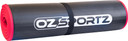 Ozsportz Gym Yoga Mat Black/Red