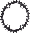 Rotor Q Rings 34T 110BCD 4 Bolt Spider Mount Oval Chainring Black