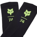Fox Ranger FOX 74 Black/Yellow 8in Socks