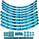 Race Face Blue LG Wheel Decal