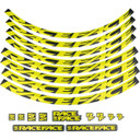 Race Face Yellow XL Wheel Decal
