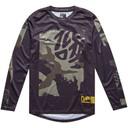 Troy Lee Designs Flowline Confined Black MTB LS Jersey