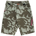 Troy Lee Designs Skyline Shadow Camo Olive MTB Shorts W/Liner