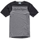 Troy Lee Designs Skyline Signature Heather Gry/Blk MTB SS Jersey