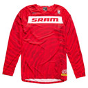 Troy Lee Designs Skyline SRAM Roots/Fiery Red MTB LS Jersey