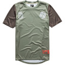 Troy Lee Designs Youth Flowline Flipped Olive MTB SS Jersey