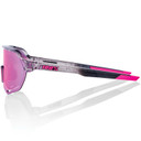 100% S2 Translucent Polished Grey Purple Mirror