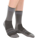 Soomom Reflective Chic Logo Cycling Socks Grey