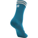 Soomom Reflective Chic Logo Cycling Socks Teal Blue