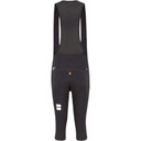 Soomom Womens All-Around 3/4 Cargo Thermal Bib Tights Black