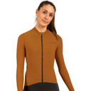 Soomom Womens Pro Lightweight LS Thermal Jersey Tawny Brown