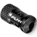 FUNN FastAir Tubeless Valve Cap Replacement Black Pair