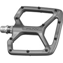 FUNN Python V2 Grey Flat Pedal Incl. Long Pins