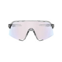 100% S3 Sunglasses Polished Trans Grey Rose Gold Photochromic