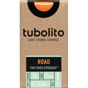 Tubolito Tubo Road Tube 700x18-32mm 42mm Presta Valve Black