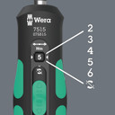 Wera 7515 Kraftform Torque Wrench Set 2-6Nm 7 Piece