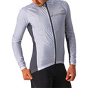 Castelli Squadra Stretch Jacket Silver Gray/Dark Gray